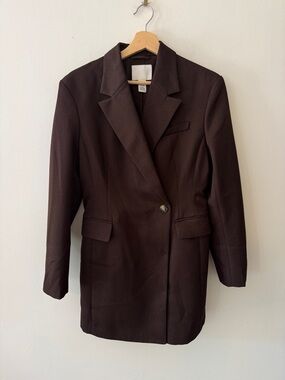 H&M DOUBLE-BREASTED JACKET DRESS